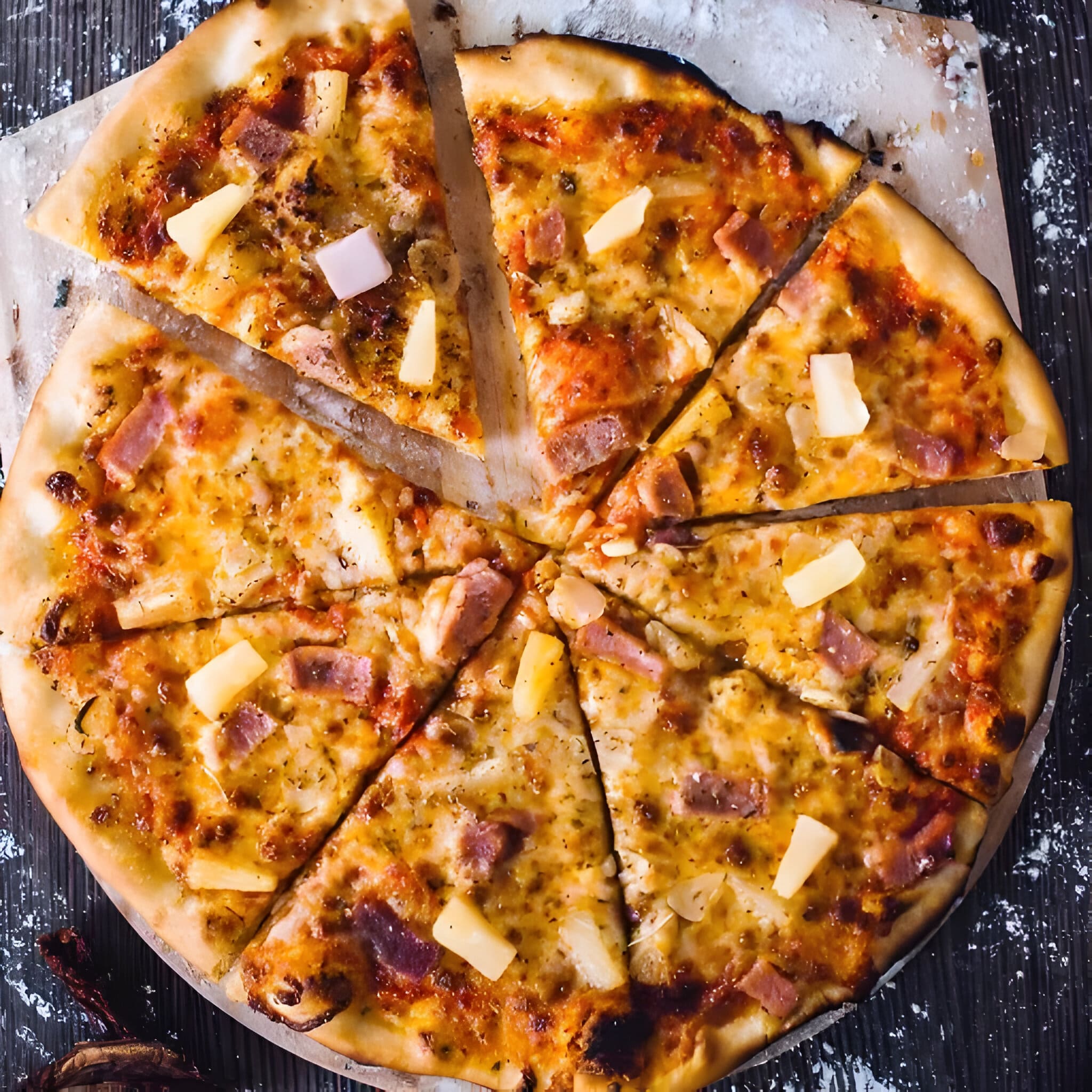 Hawaiian Pizza (14")