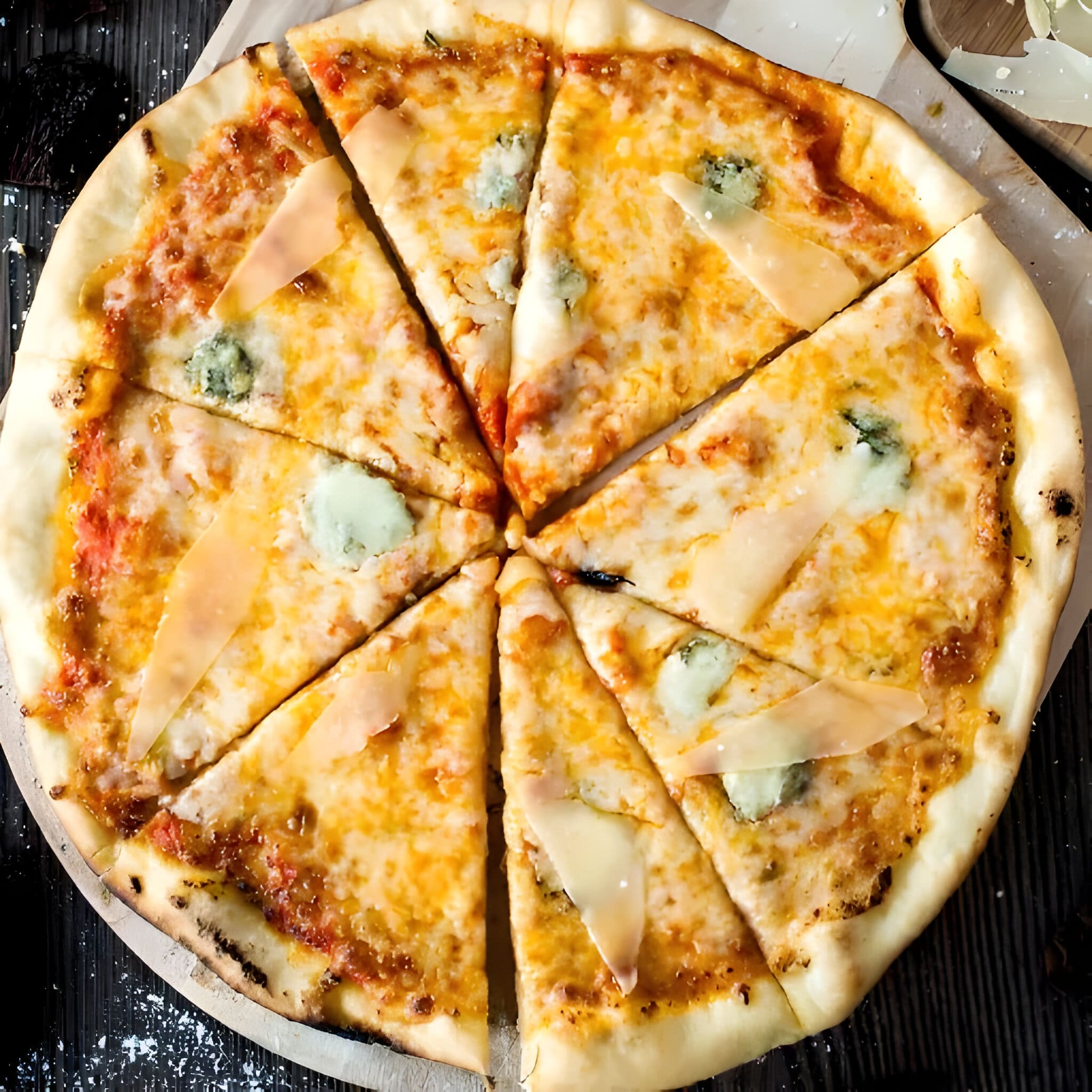 Cheese Trio Pizza (14")